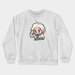 Einstein illustration Crewneck Sweatshirt